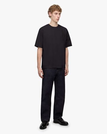ZIMBABWE COTTON S/S TEE - MOMOTARO,NAVY, large image number 1