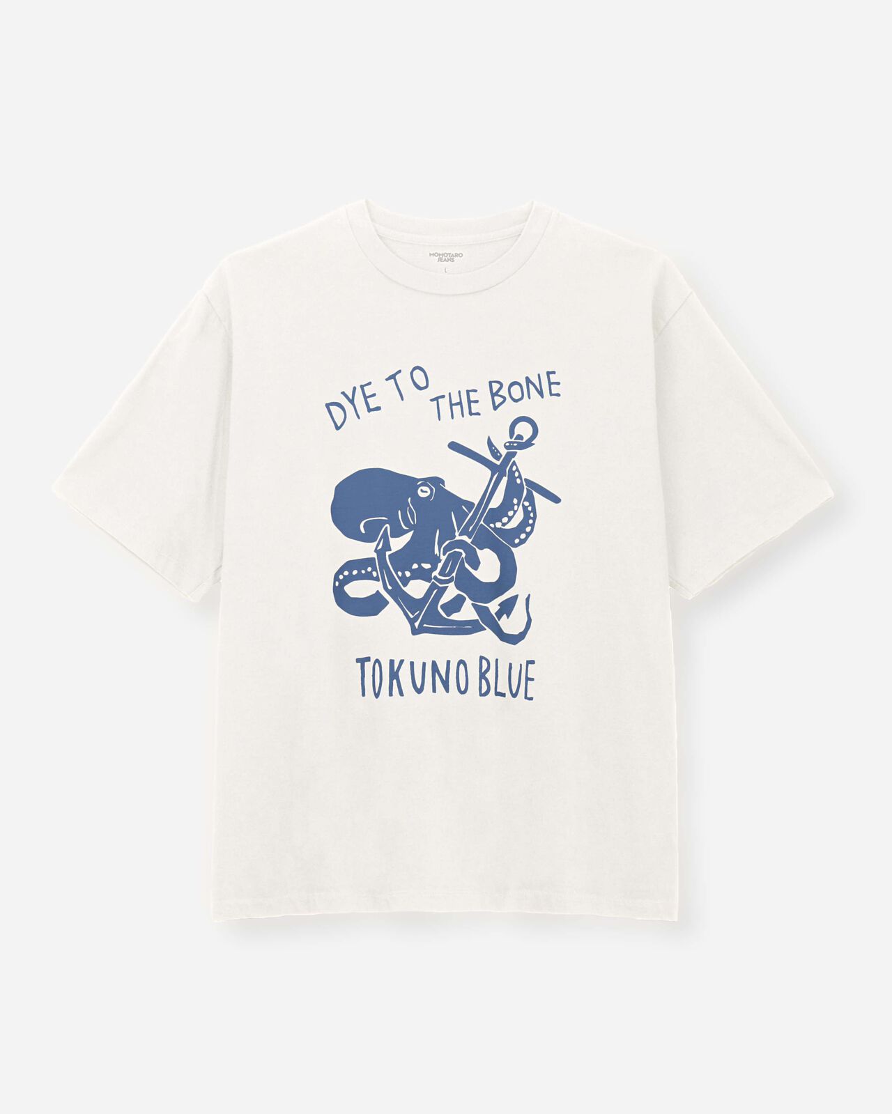 ZIMBABWE COTTON S/S TEE - OCTOPUS,Blanc, large image number 5