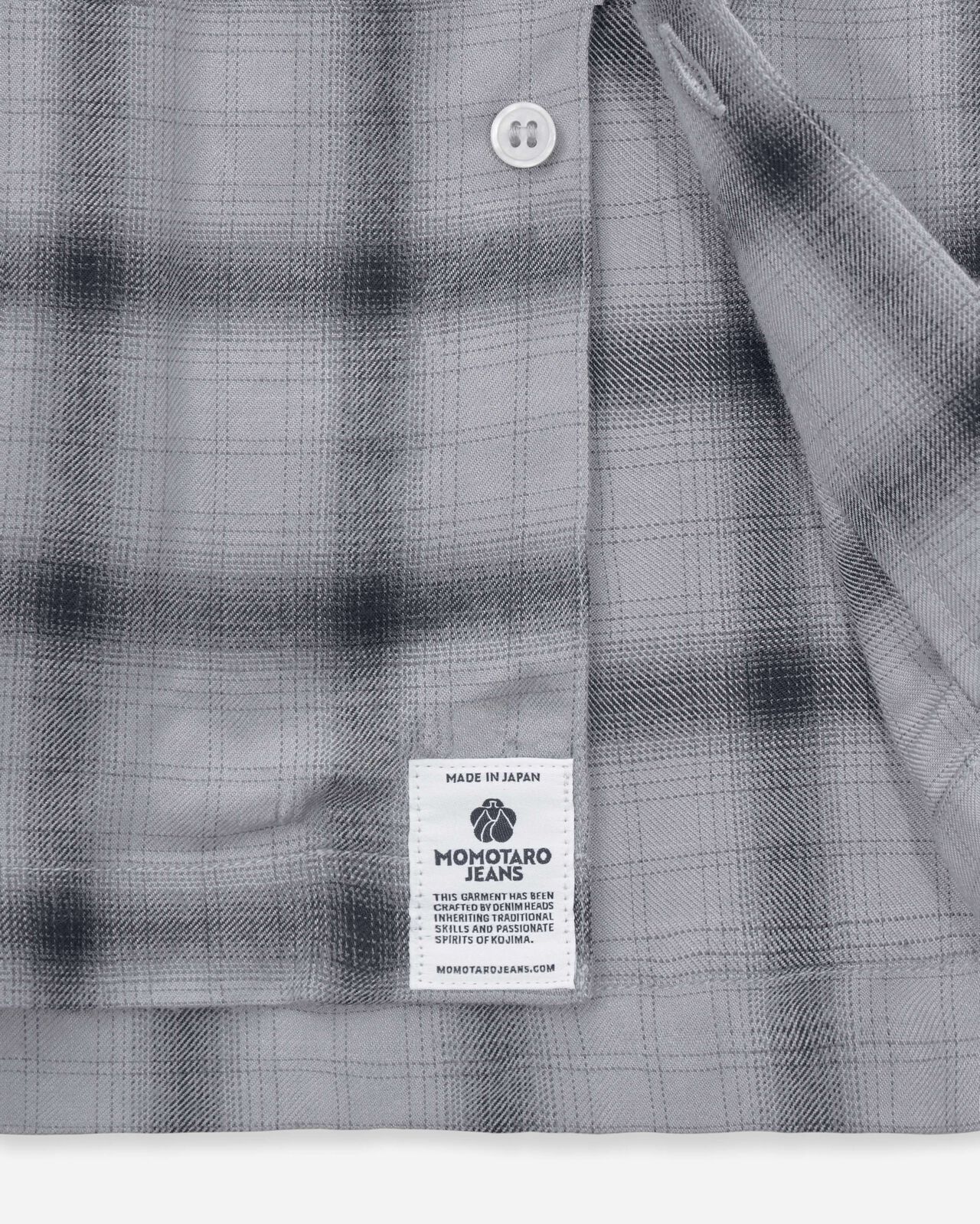 RAYON CHECK L/S  SHIRT,GRY, large image number 8