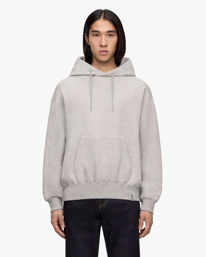 LOOPWHEEL SWEAT HOODY P/O,, medium