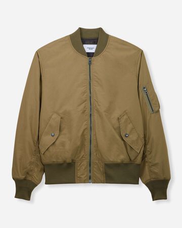COTTON SILK MA-1,Khaki, large image number 5