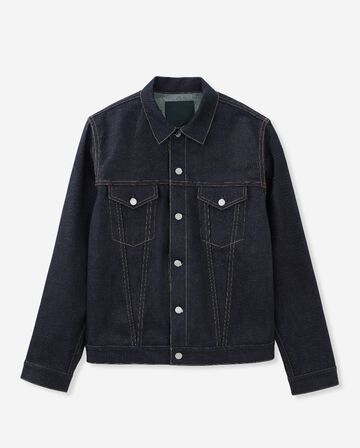 #003 STANDARD DENIM JACKET 14.7oz,Indigo, large image number 11