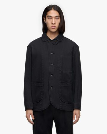SASHIKO JACKET-OVERDYE,Schwarz, large image number 0