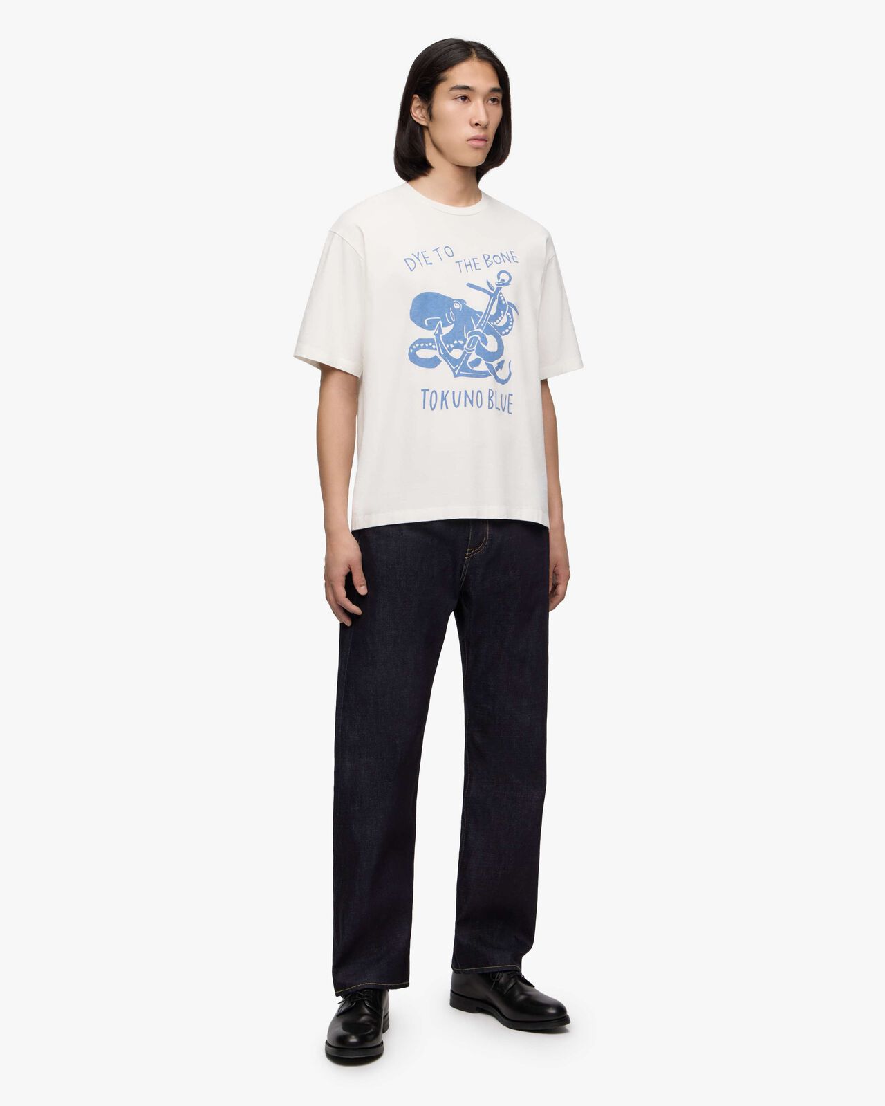 ZIMBABWE COTTON S/S TEE - OCTOPUS,Blanc, large image number 3