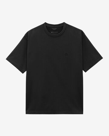 SYMBOL EMBROIDERY TEE,Black, large image number 7