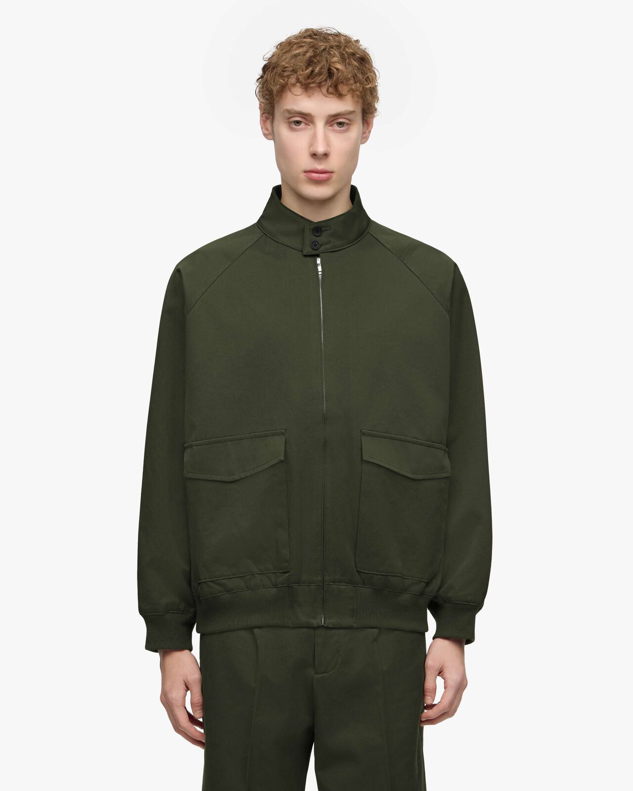 WESTPOINT BLOUSON-FABRIC DYE,GRN, large image number 0