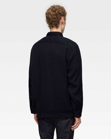 SASHIKO WORK SHIRT,Indaco, large image number 2