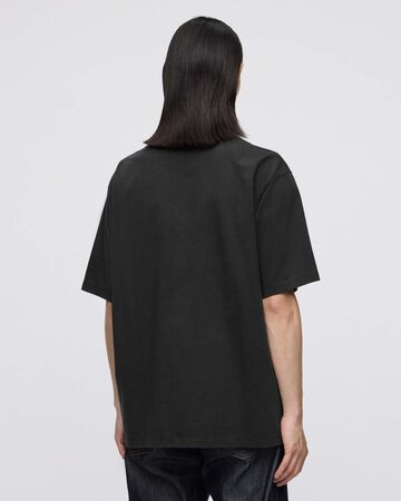SYMBOL EMBROIDERY TEE,Black, large image number 2