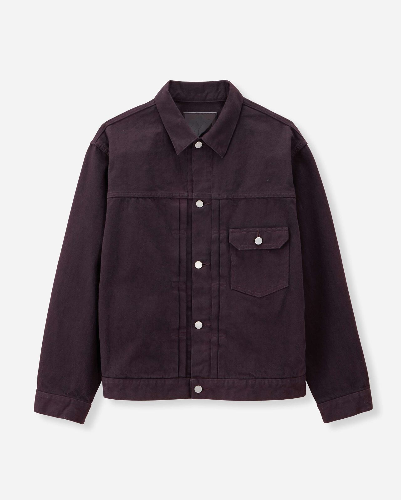 #001 DENIM JACKET - SHIKON,PURPLE, large image number 6