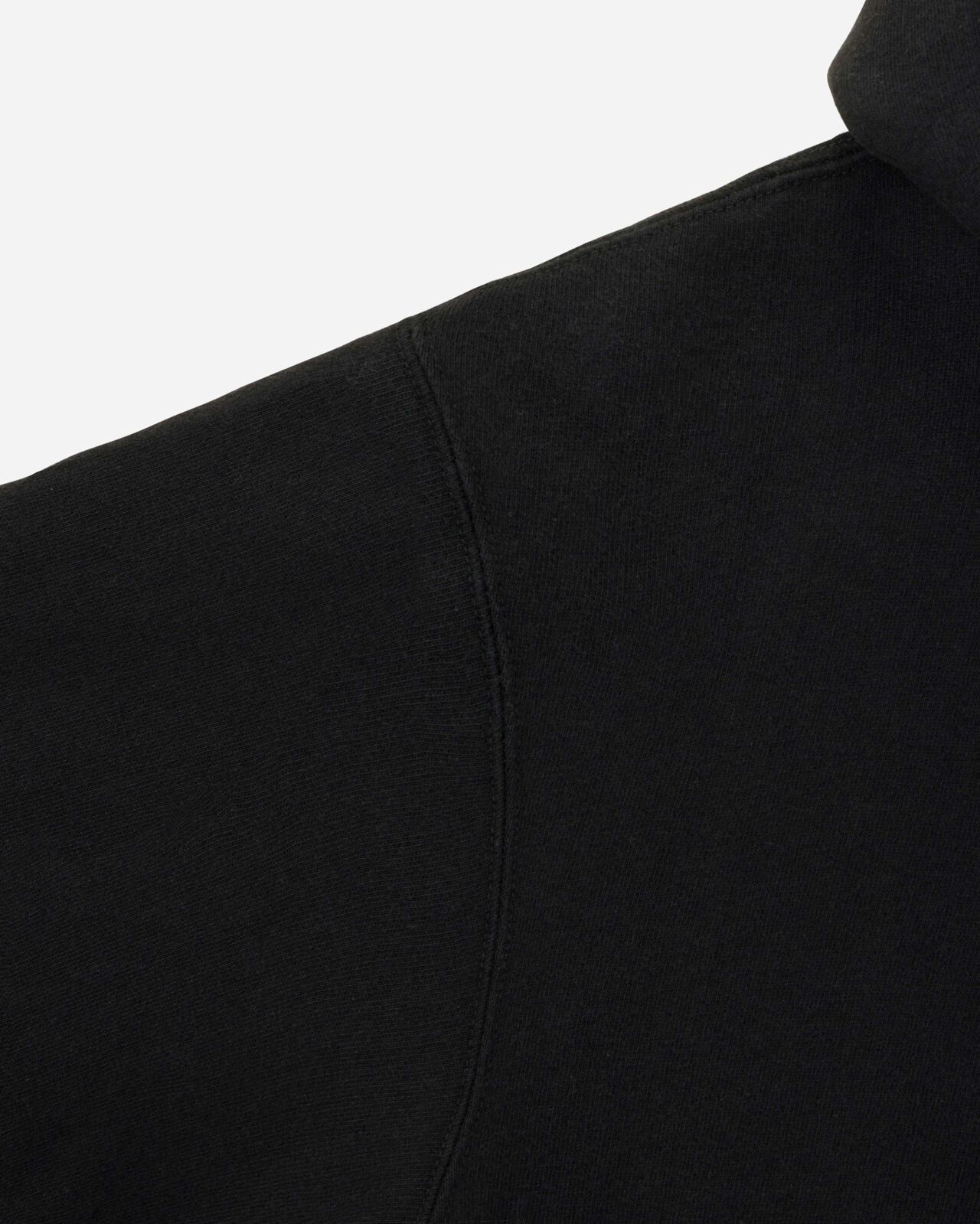 LOOPWHEEL SWEAT ZIP UP HOODY,BLK, large image number 5