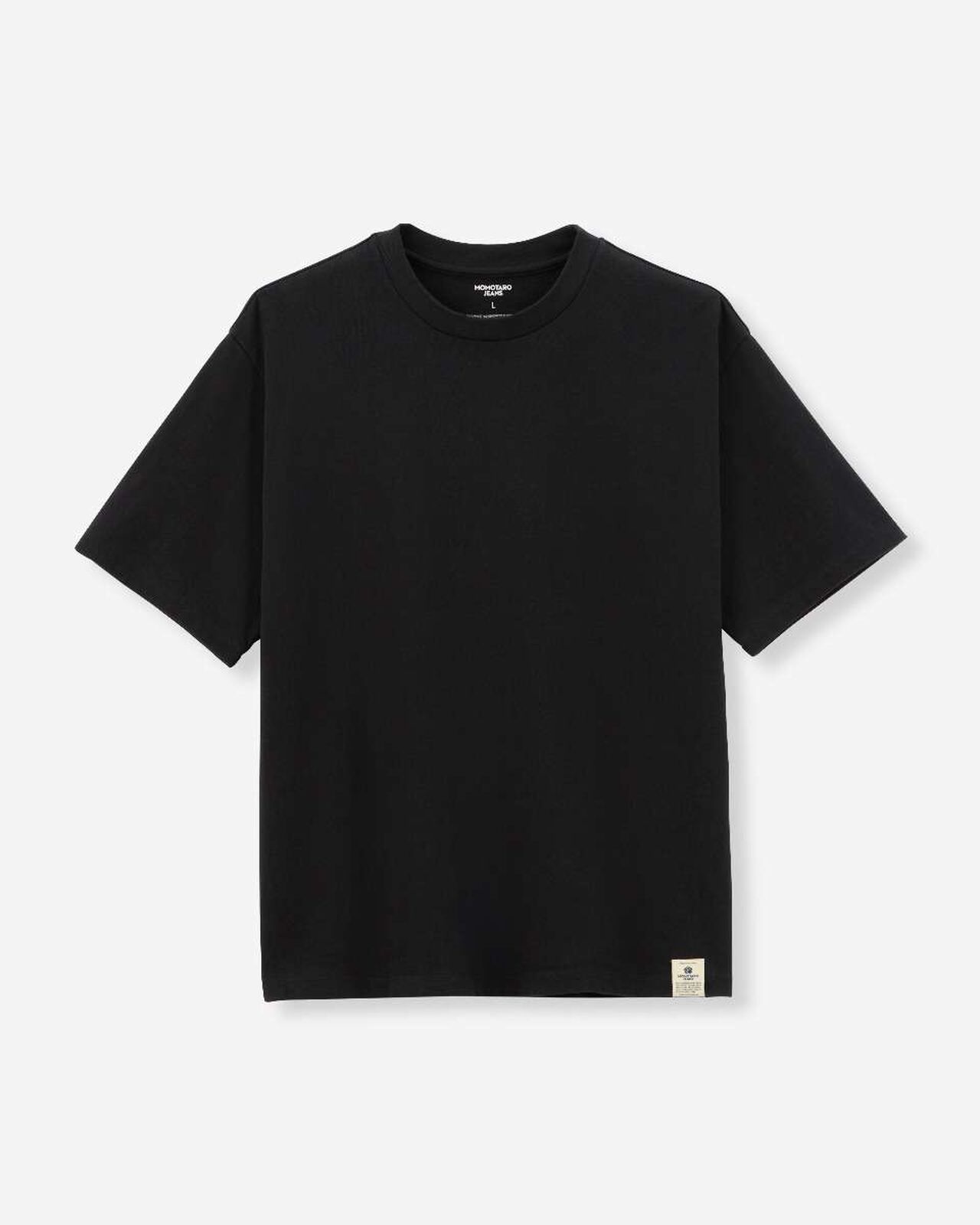 SOFT HEAVY OUNCE S/S TEE,Hitam, large image number 1