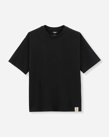 SOFT HEAVY OUNCE S/S TEE,Hitam, large image number 1