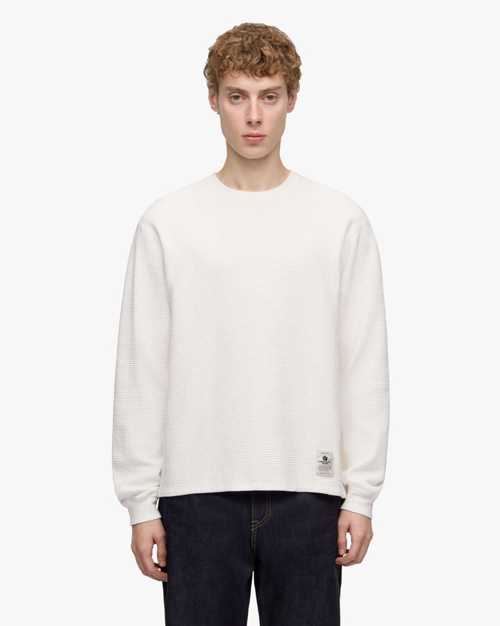 SUVIN COTTON THERMAL L/S TEE,, medium