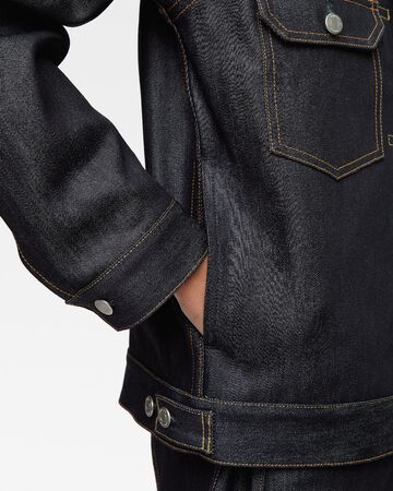 #002 SILK DENIM JACKET 15oz,Indigo, large image number 9