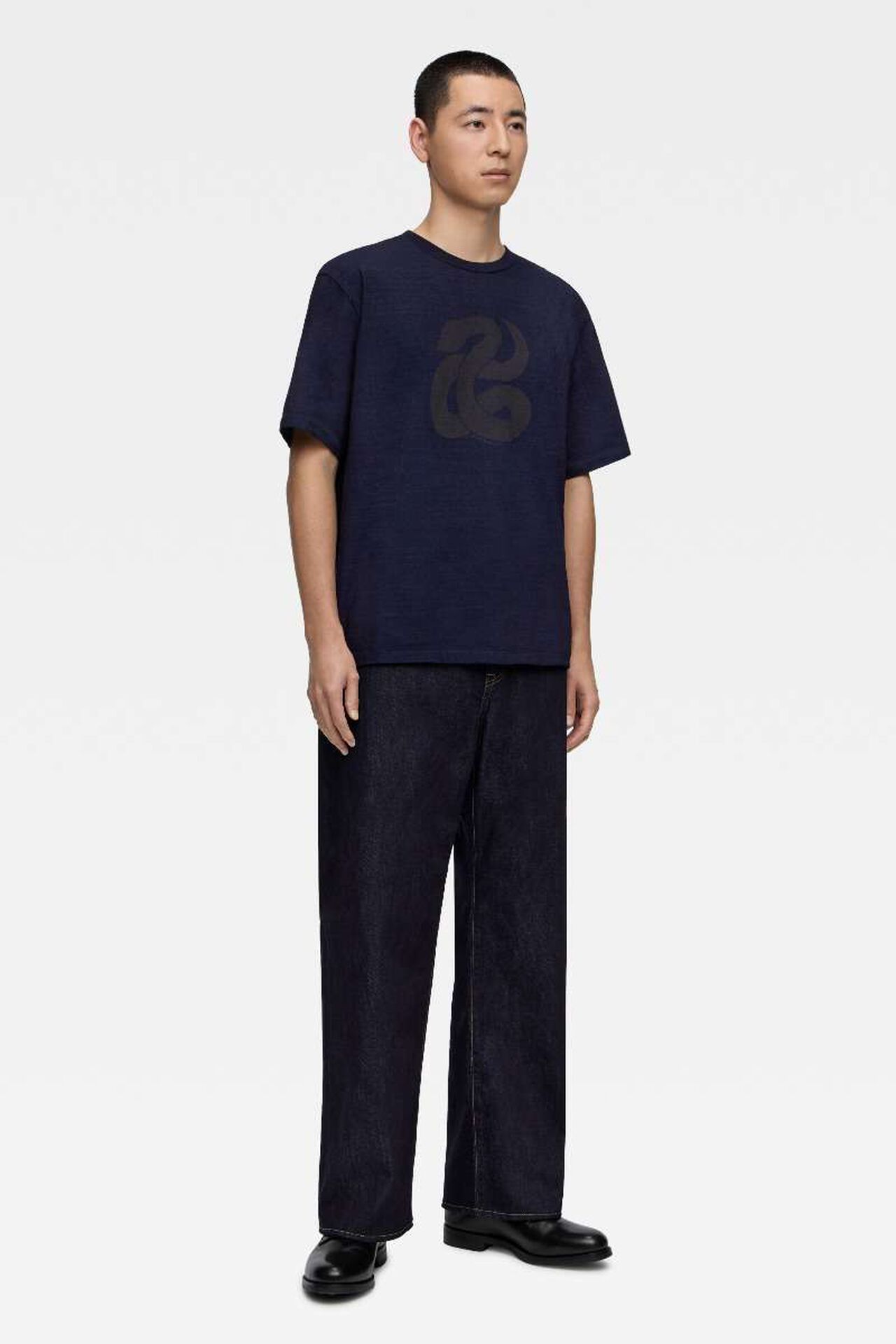 HEAVY OUNCE S/S TEE -SNAKE,Indigo, large image number 3