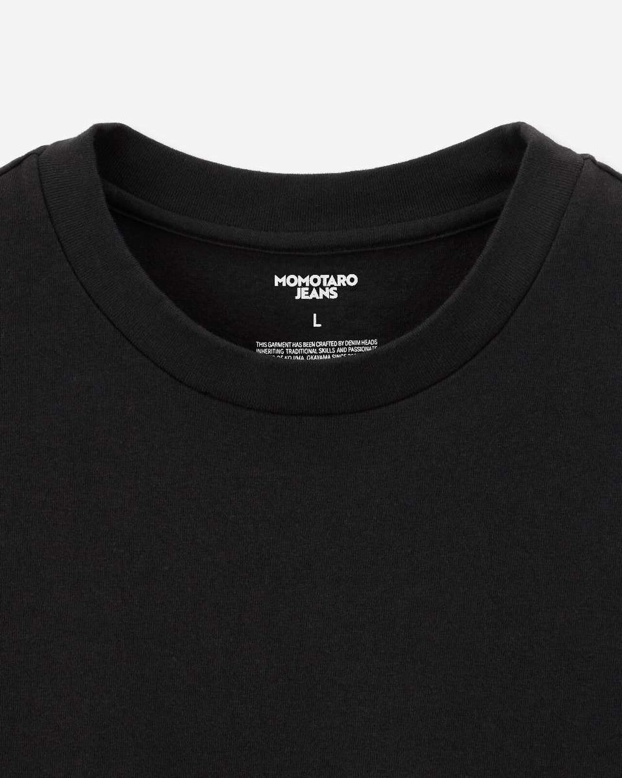SOFT HEAVY OUNCE S/S TEE,Hitam, large image number 3