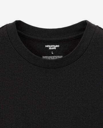 SOFT HEAVY OUNCE S/S TEE,Hitam, large image number 3