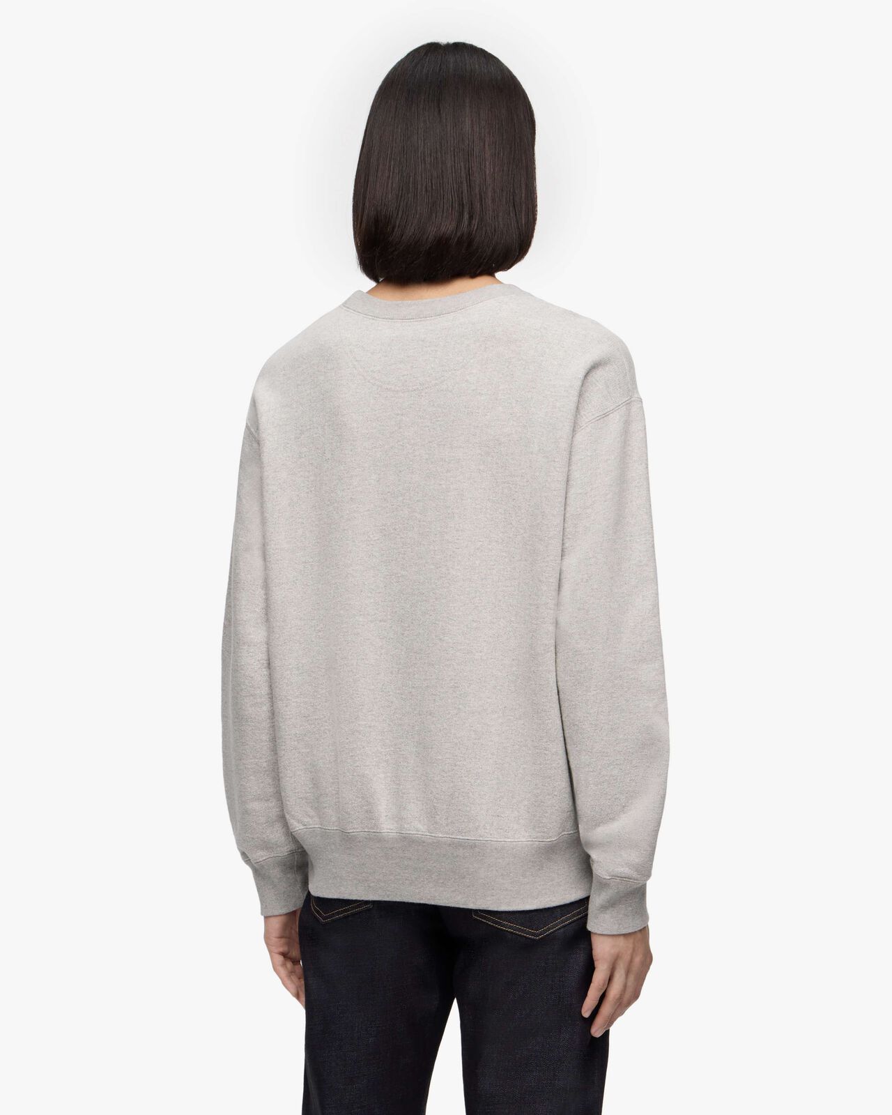 LOOPWHEEL SWEAT SHIRT,GRY, large image number 2
