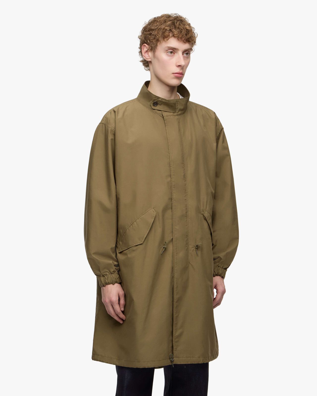 COTTON SILK MODS COAT,Cachi, large image number 1