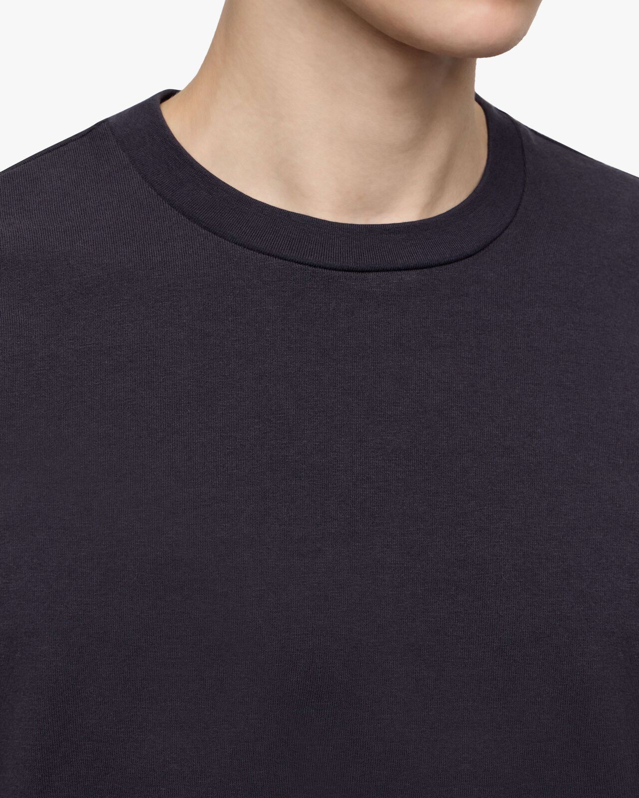 ZIMBABWE COTTON S/S TEE - TOKUNO BLUE,NAVY, large image number 2